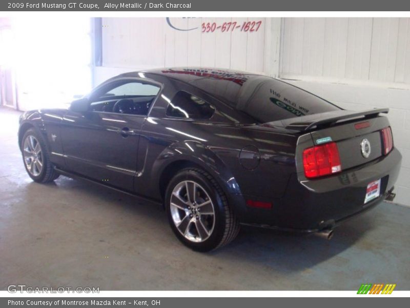 Alloy Metallic / Dark Charcoal 2009 Ford Mustang GT Coupe