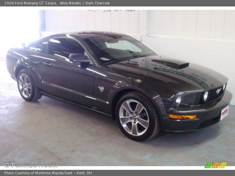 Alloy Metallic / Dark Charcoal 2009 Ford Mustang GT Coupe