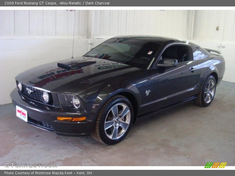 Alloy Metallic / Dark Charcoal 2009 Ford Mustang GT Coupe