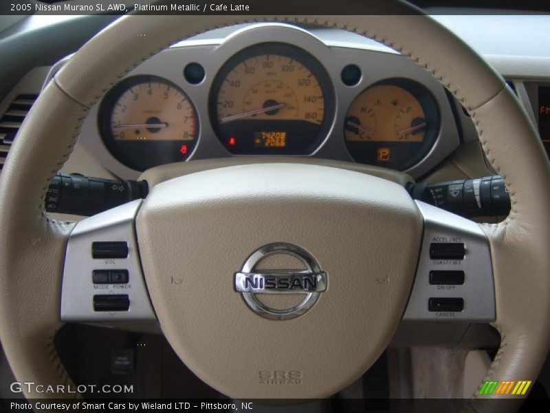 Platinum Metallic / Cafe Latte 2005 Nissan Murano SL AWD