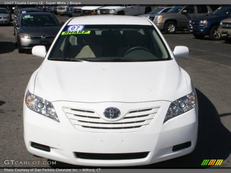 Super White / Bisque 2007 Toyota Camry LE