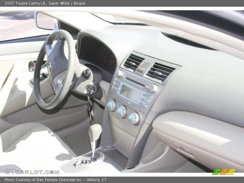 Super White / Bisque 2007 Toyota Camry LE