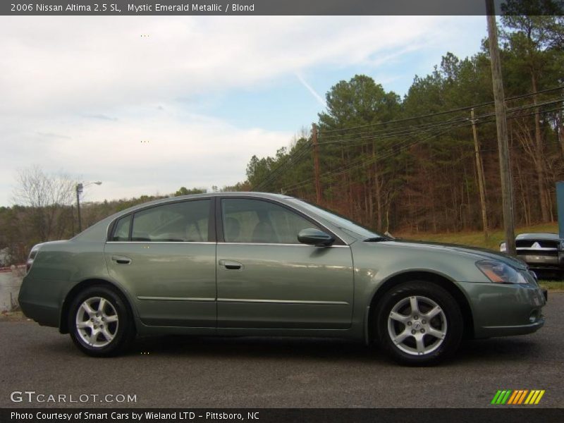 Mystic Emerald Metallic / Blond 2006 Nissan Altima 2.5 SL