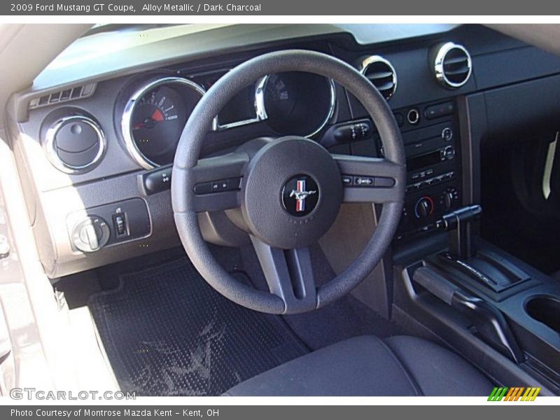 Alloy Metallic / Dark Charcoal 2009 Ford Mustang GT Coupe