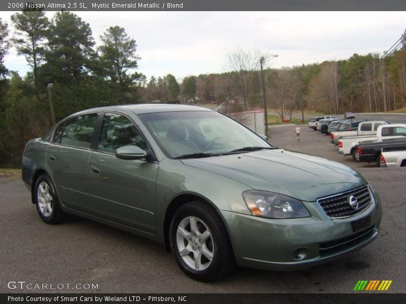 Mystic Emerald Metallic / Blond 2006 Nissan Altima 2.5 SL