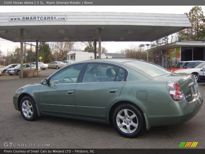 Mystic Emerald Metallic / Blond 2006 Nissan Altima 2.5 SL