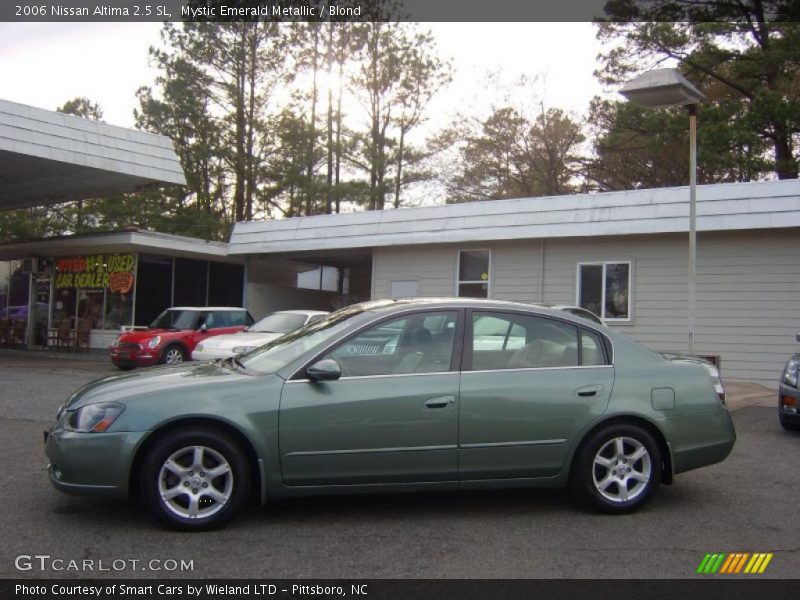 Mystic Emerald Metallic / Blond 2006 Nissan Altima 2.5 SL
