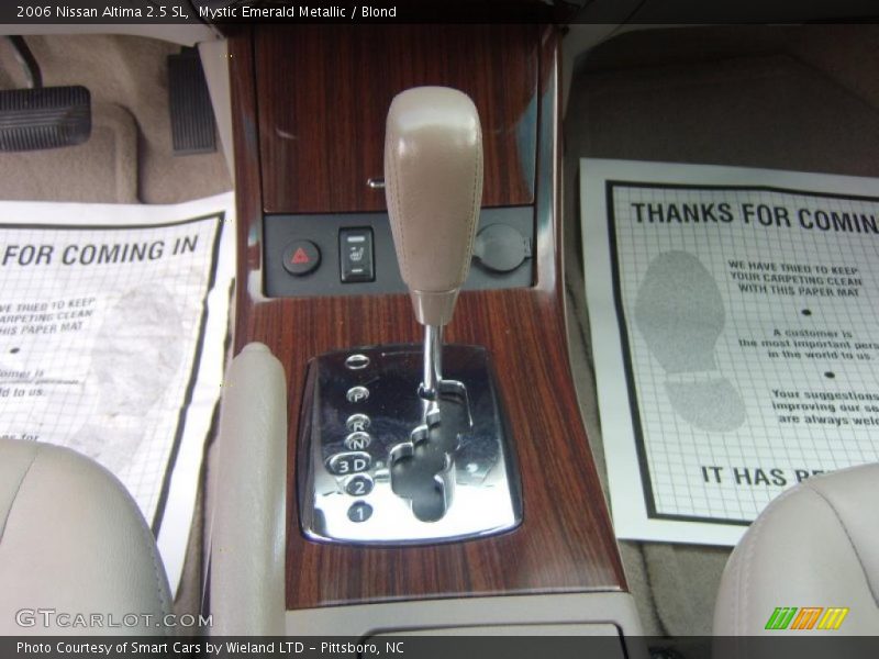 Mystic Emerald Metallic / Blond 2006 Nissan Altima 2.5 SL