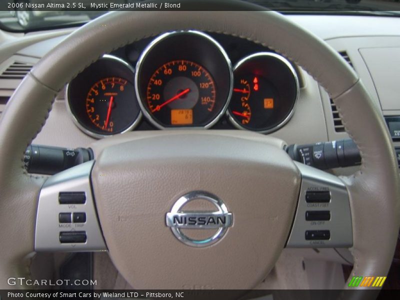 Mystic Emerald Metallic / Blond 2006 Nissan Altima 2.5 SL