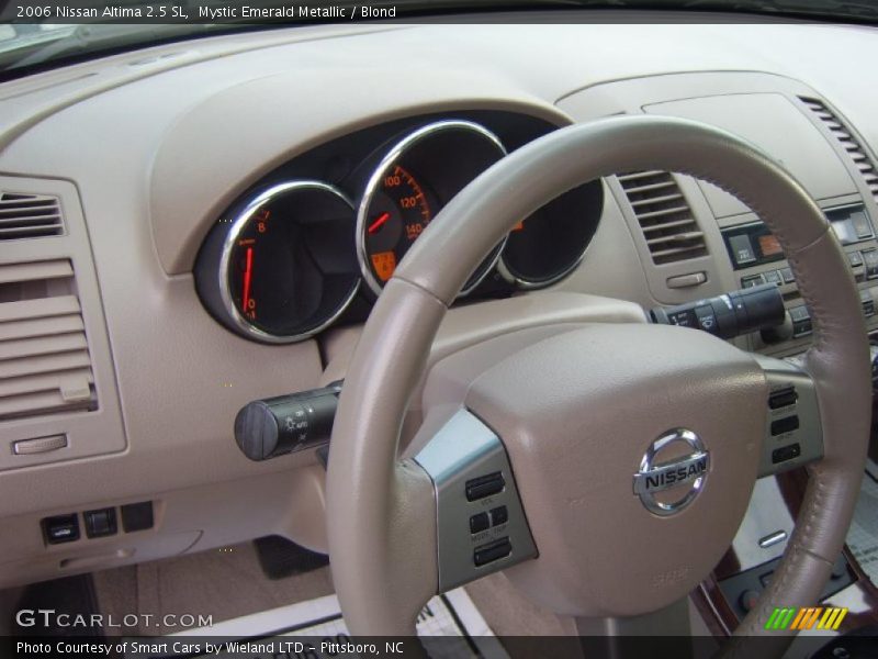 Mystic Emerald Metallic / Blond 2006 Nissan Altima 2.5 SL