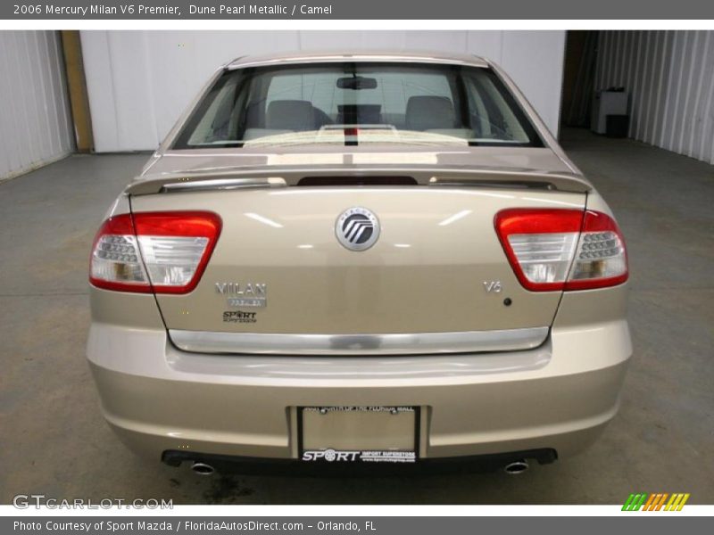 Dune Pearl Metallic / Camel 2006 Mercury Milan V6 Premier
