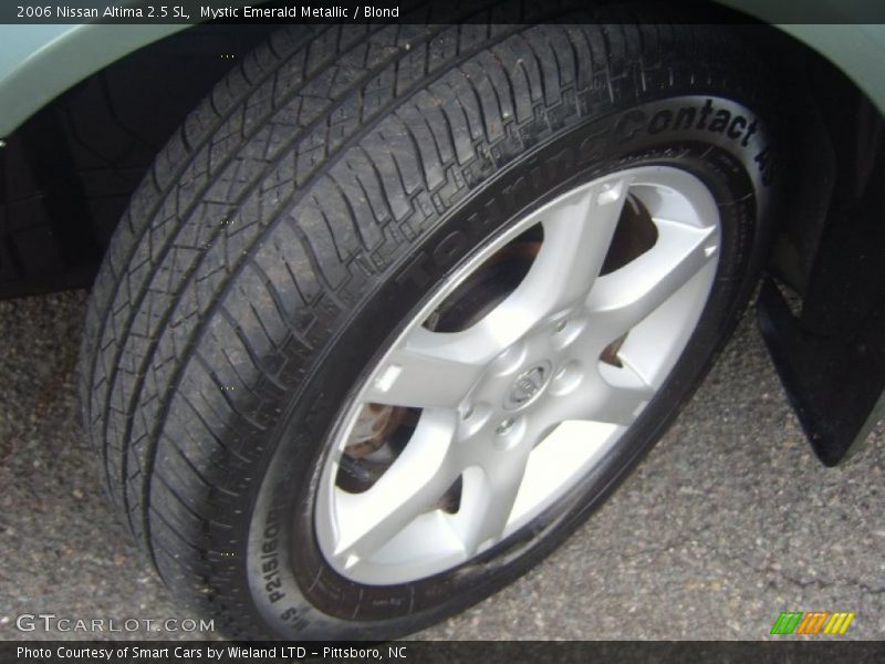 Mystic Emerald Metallic / Blond 2006 Nissan Altima 2.5 SL