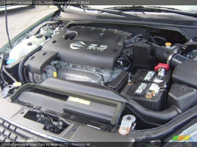 Mystic Emerald Metallic / Blond 2006 Nissan Altima 2.5 SL