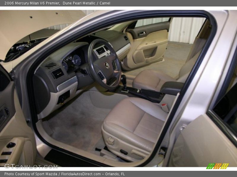 Dune Pearl Metallic / Camel 2006 Mercury Milan V6 Premier