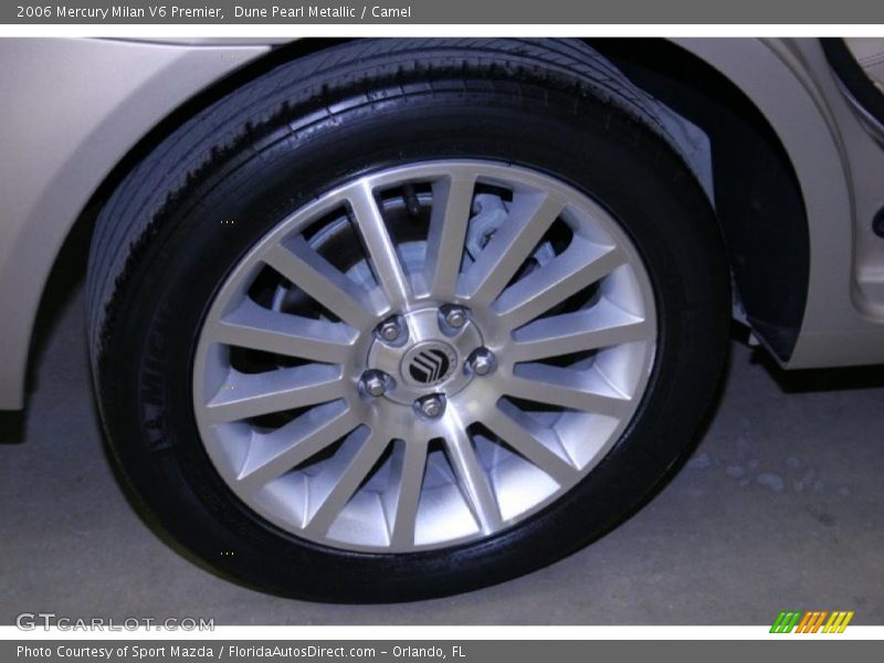 Dune Pearl Metallic / Camel 2006 Mercury Milan V6 Premier