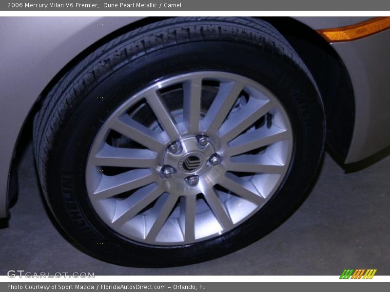 Dune Pearl Metallic / Camel 2006 Mercury Milan V6 Premier