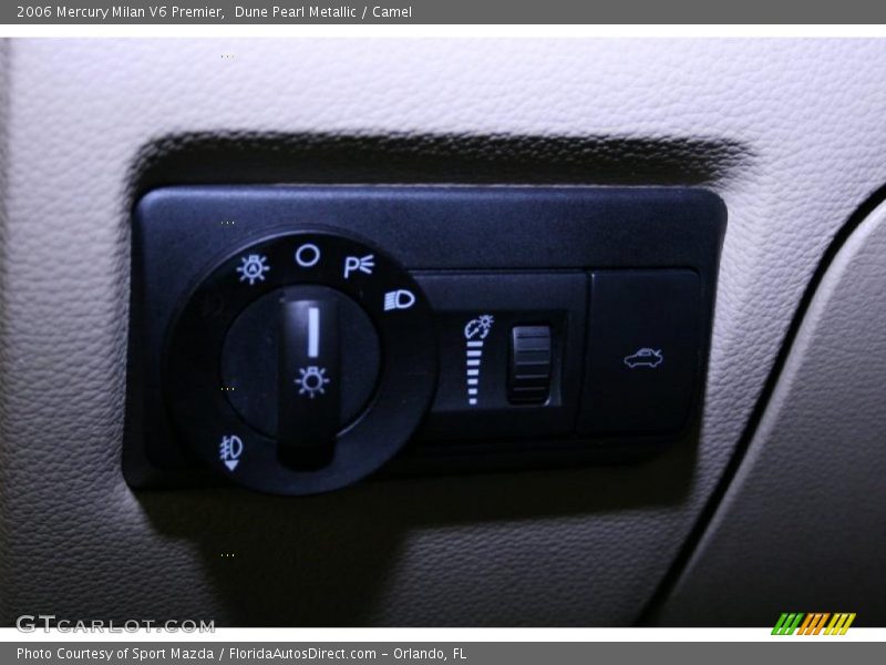 Dune Pearl Metallic / Camel 2006 Mercury Milan V6 Premier