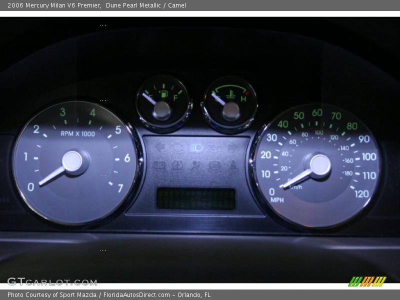 Dune Pearl Metallic / Camel 2006 Mercury Milan V6 Premier