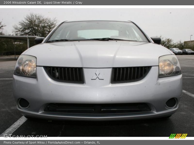 Liquid Silver Metallic / Gray 2006 Mitsubishi Galant DE