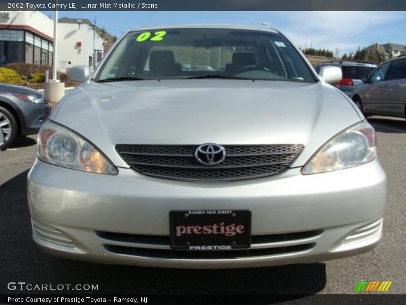 Lunar Mist Metallic / Stone 2002 Toyota Camry LE
