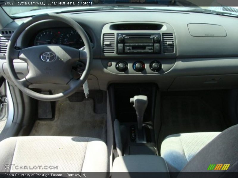 Lunar Mist Metallic / Stone 2002 Toyota Camry LE