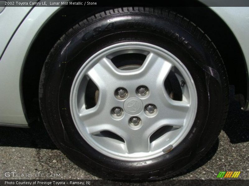 Lunar Mist Metallic / Stone 2002 Toyota Camry LE