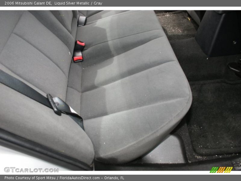 Liquid Silver Metallic / Gray 2006 Mitsubishi Galant DE