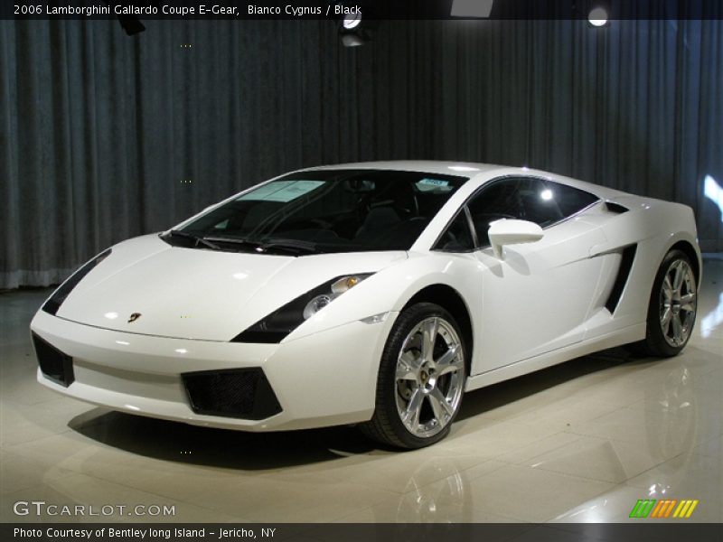 Bianco Cygnus / Black 2006 Lamborghini Gallardo Coupe E-Gear