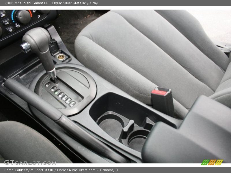 Liquid Silver Metallic / Gray 2006 Mitsubishi Galant DE