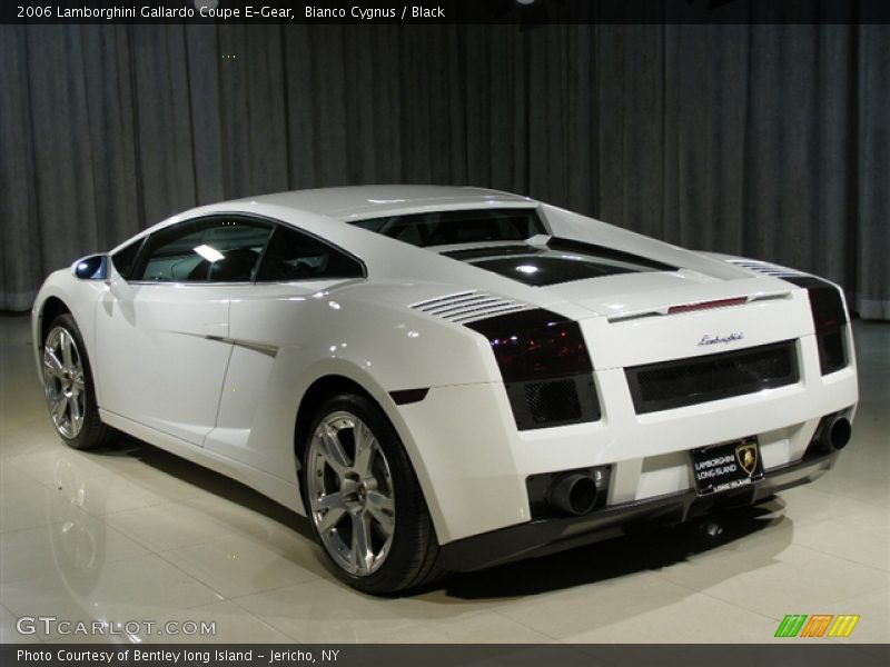 Bianco Cygnus / Black 2006 Lamborghini Gallardo Coupe E-Gear