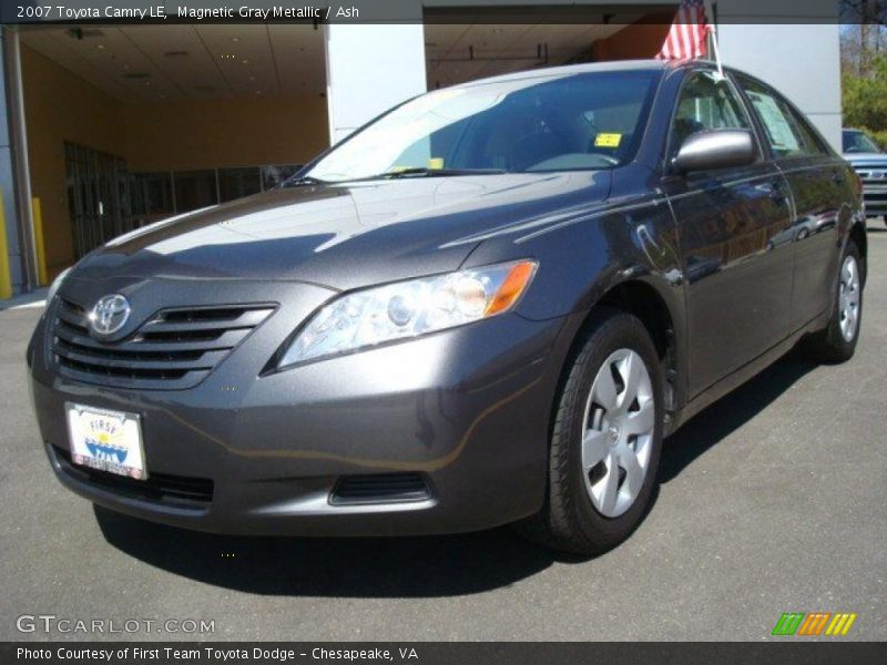 Magnetic Gray Metallic / Ash 2007 Toyota Camry LE