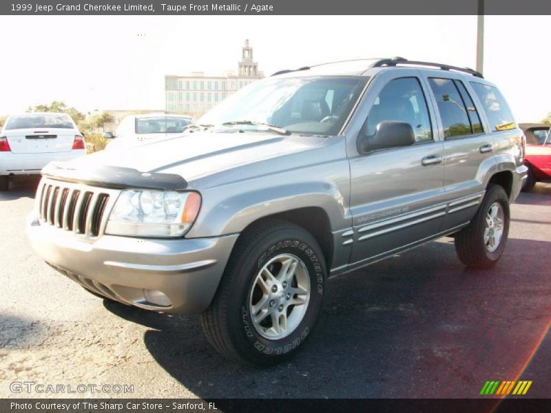 Taupe Frost Metallic / Agate 1999 Jeep Grand Cherokee Limited