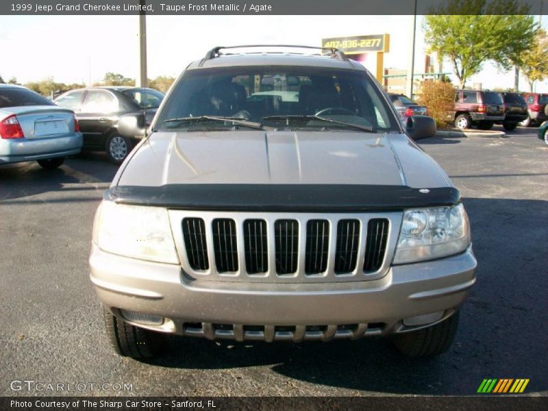 Taupe Frost Metallic / Agate 1999 Jeep Grand Cherokee Limited