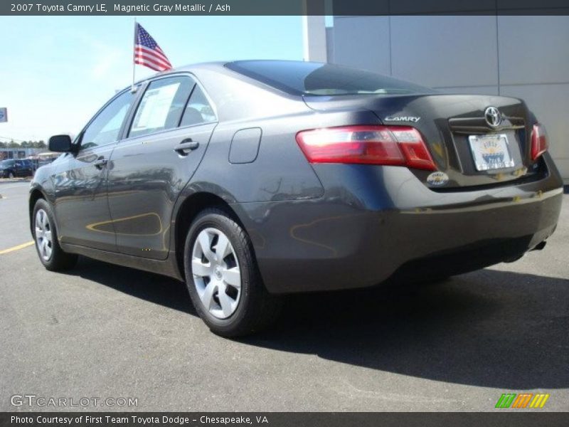 Magnetic Gray Metallic / Ash 2007 Toyota Camry LE