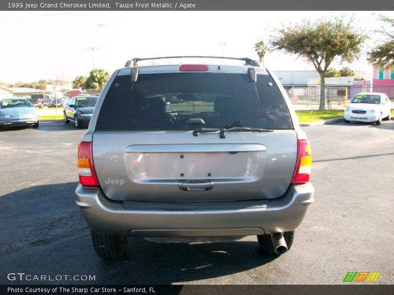 Taupe Frost Metallic / Agate 1999 Jeep Grand Cherokee Limited