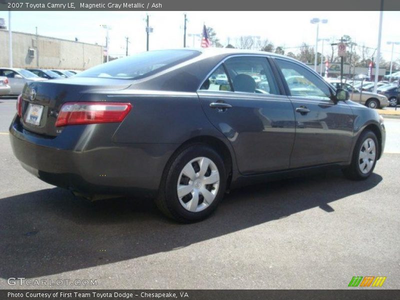 Magnetic Gray Metallic / Ash 2007 Toyota Camry LE
