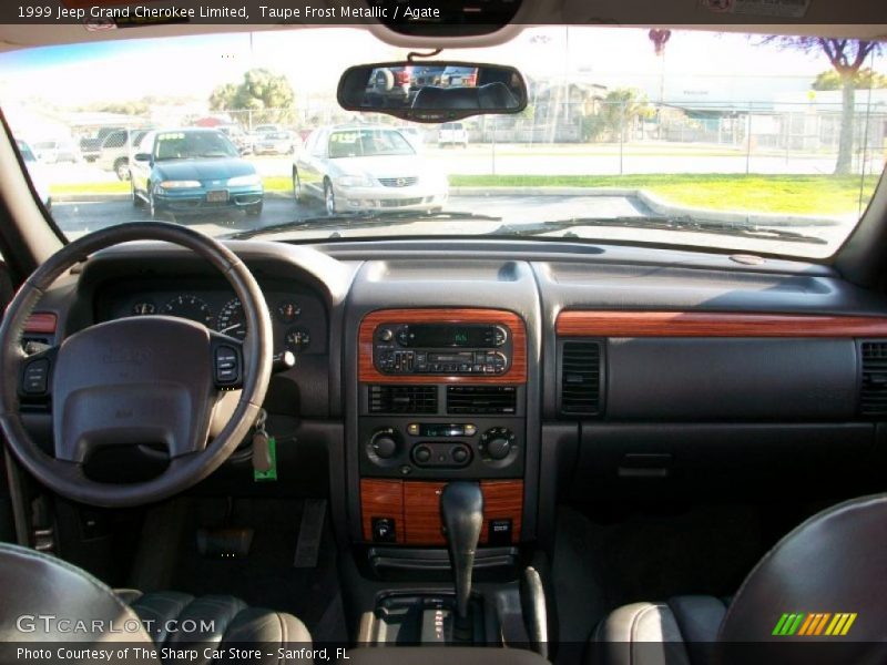 Taupe Frost Metallic / Agate 1999 Jeep Grand Cherokee Limited