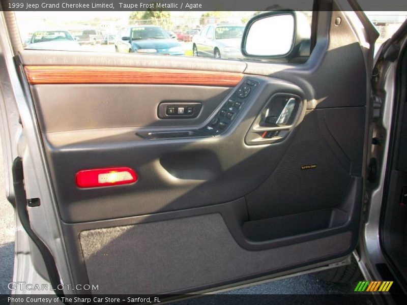 Taupe Frost Metallic / Agate 1999 Jeep Grand Cherokee Limited
