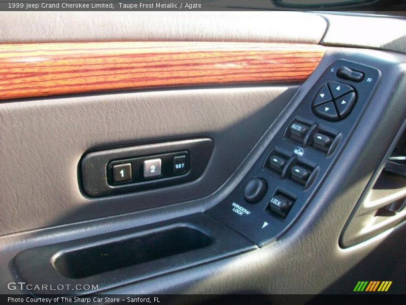 Taupe Frost Metallic / Agate 1999 Jeep Grand Cherokee Limited