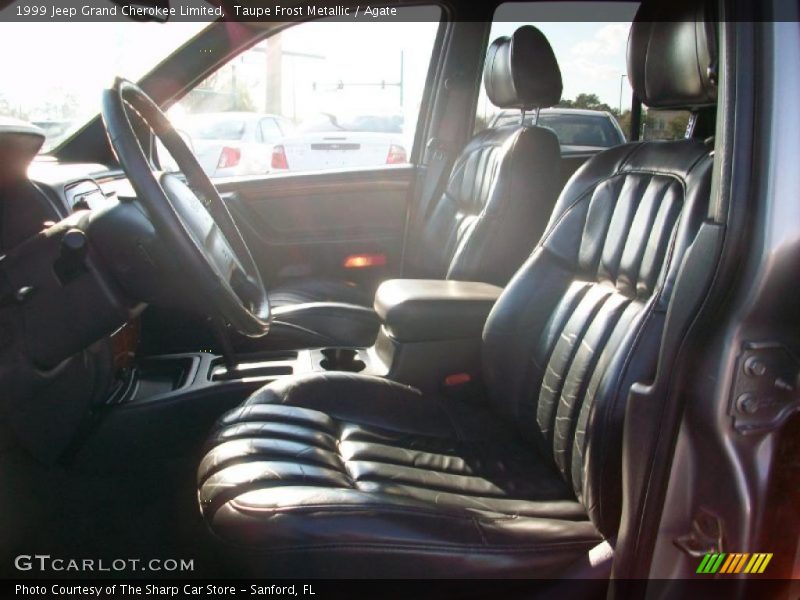 Taupe Frost Metallic / Agate 1999 Jeep Grand Cherokee Limited