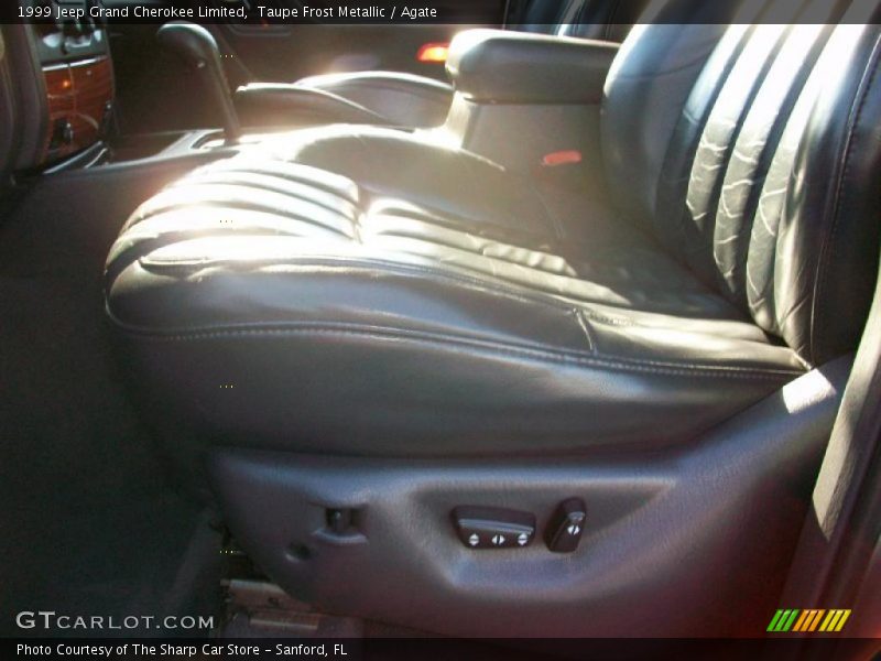 Taupe Frost Metallic / Agate 1999 Jeep Grand Cherokee Limited
