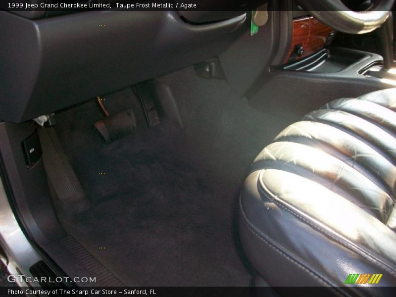 Taupe Frost Metallic / Agate 1999 Jeep Grand Cherokee Limited