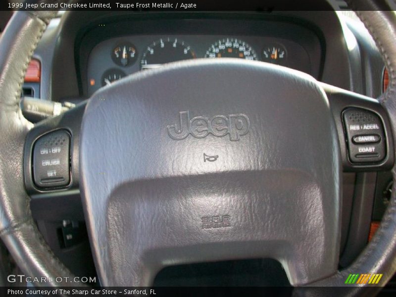 Taupe Frost Metallic / Agate 1999 Jeep Grand Cherokee Limited