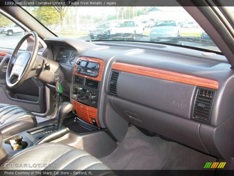 Taupe Frost Metallic / Agate 1999 Jeep Grand Cherokee Limited