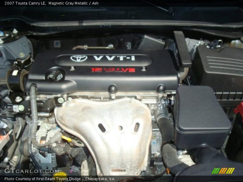 Magnetic Gray Metallic / Ash 2007 Toyota Camry LE