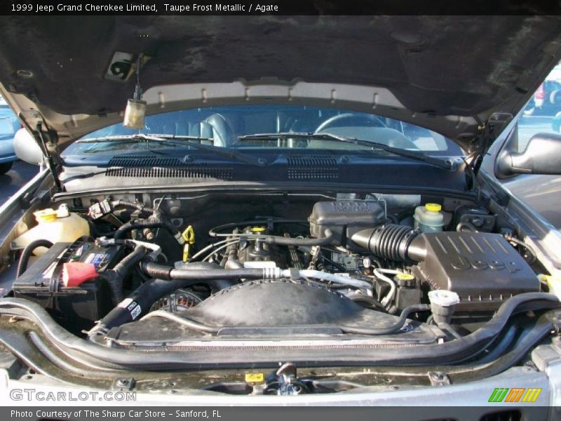 Taupe Frost Metallic / Agate 1999 Jeep Grand Cherokee Limited