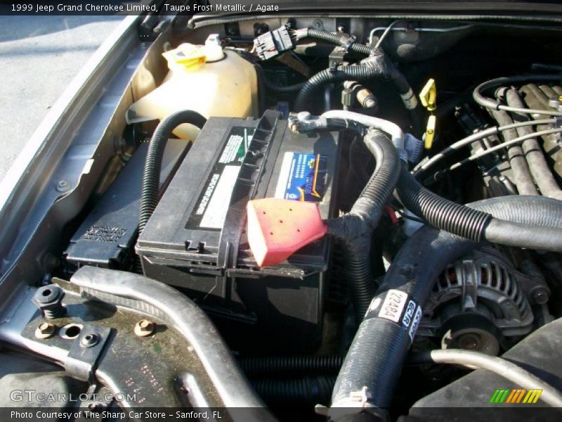 Taupe Frost Metallic / Agate 1999 Jeep Grand Cherokee Limited