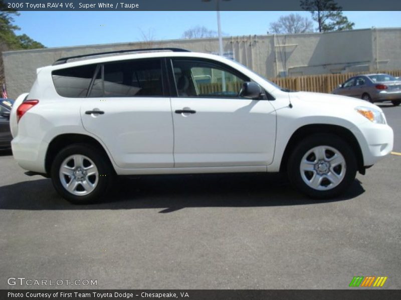 Super White / Taupe 2006 Toyota RAV4 V6