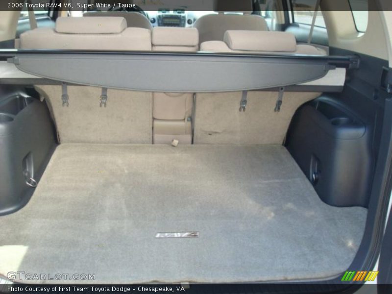 Super White / Taupe 2006 Toyota RAV4 V6