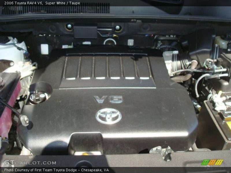 Super White / Taupe 2006 Toyota RAV4 V6